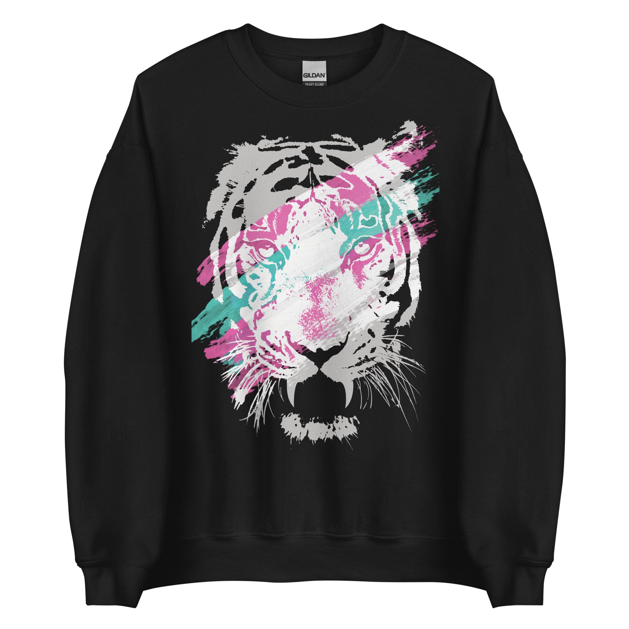 Neon Life Tiger - Unisex Sweatshirt