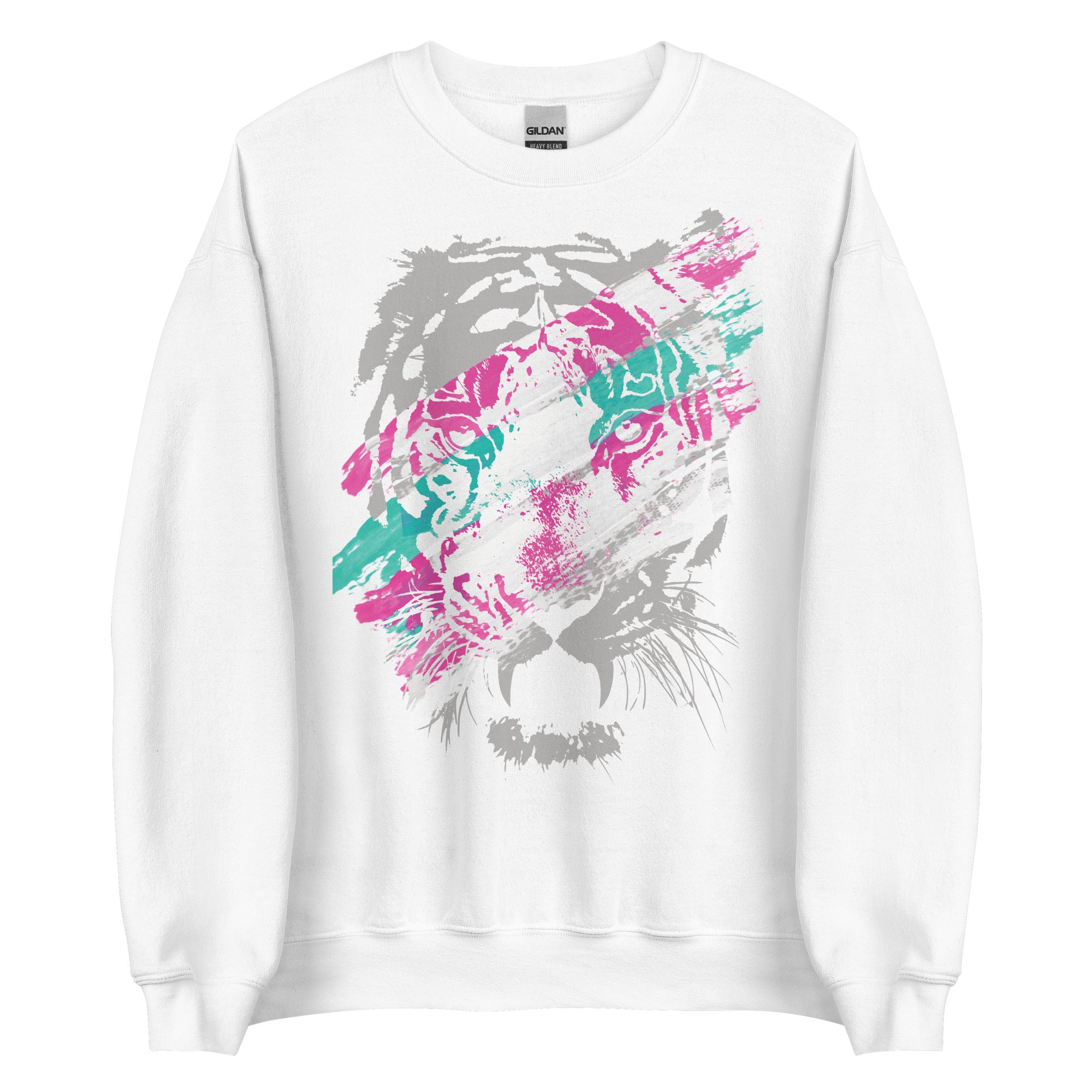 Neon Life Tiger - Unisex Sweatshirt